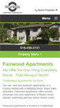 Mobile Screenshot of fairwoodapartments.com